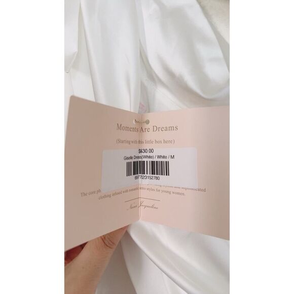 NANA JACQUELINE Giselle Dress (White) M - Picture 10 of 13